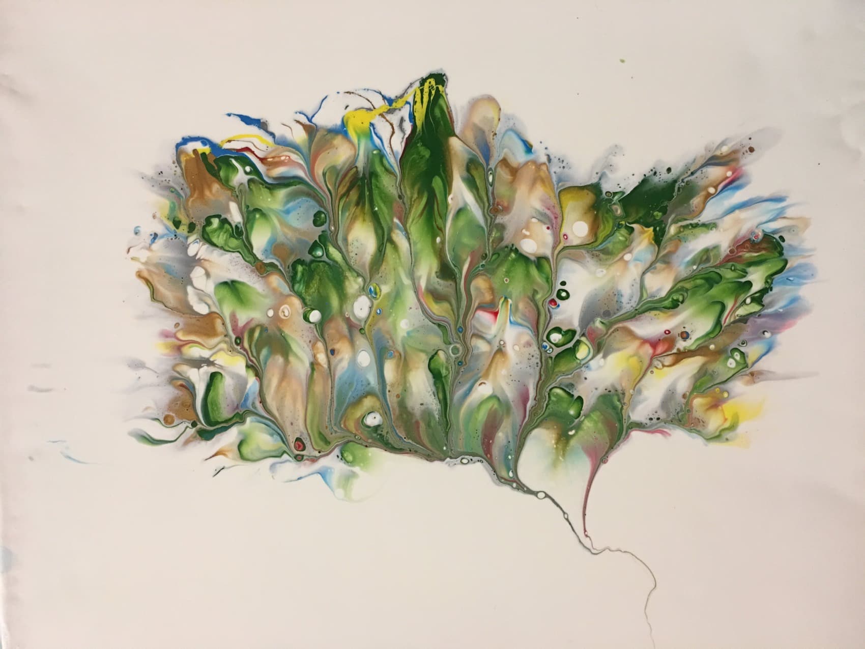Spring renaissance, oil canvas